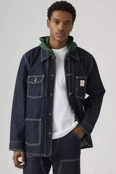 Мужская джинсовая куртка Levi's 52(XL) Синий (157575)