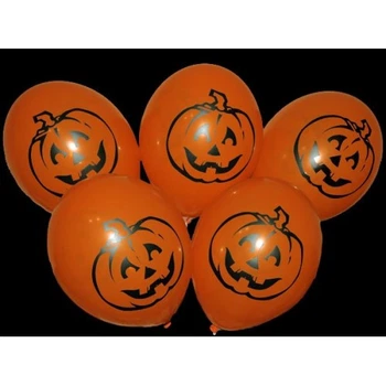 Шары Хэллоуин Halloween Тыква 12"(30см) 10 шт