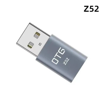 OTG адаптер-переходник Z52 PG company с USB Type-A (папа) на USB Lightning (мама) для микрофонов, флешек, ПК или ноутбука