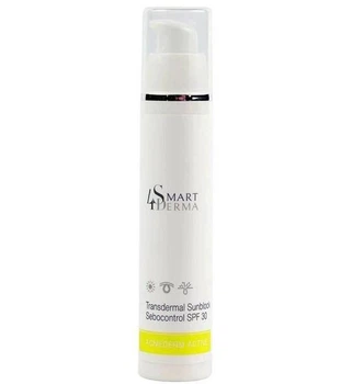 Санблок трансдермальный SPF 30 Smart4Derma Acne Derm Active Transdermal Sunblock Sebocontrol Cream 50мл