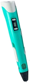 3D-ручка 3D Pen3 LCD для PLA та ABS 1,75 мм бірюзова
