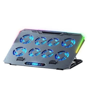 Охлаждающая подставка для ноутбука DYXON Ice Coorel 23 Game Turbo Cool RGB Gray