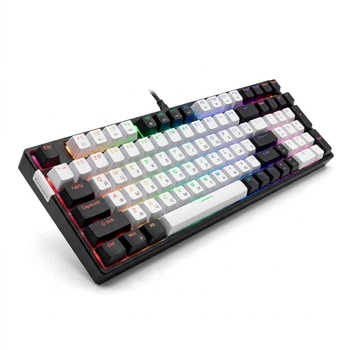 Механическая клавиатура XSTRIKE X-1030 RGB 100 клавиш проводная USB, Black