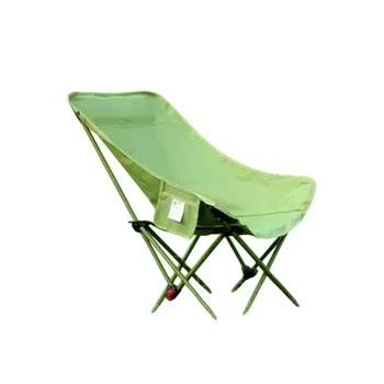 Складной туристический стул MA560green 45×93×58 см зеленый до 200 кг для рыбалки, кемпинга и пикника