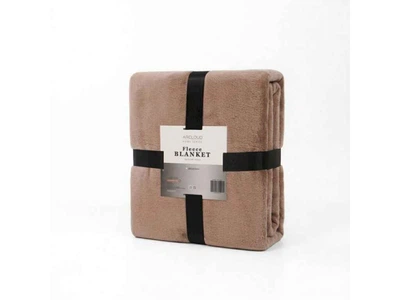 Плед ARCLOUD 200*220 велсофт BLANKET BROWN
