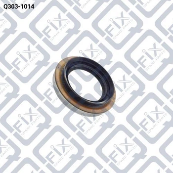 Сальник редуктора хвостовика Q-FIX Q303-1014 MB160949, MR580530 PAJERO SPORT, Паджеро Спорт 1998-2017, L200,