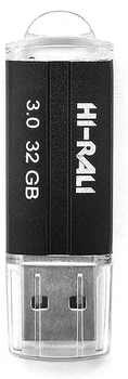Накопичувач Hi-Rali Corsair 32GB USB 3.2 Gen 1 (HI-32GB3CORBK) Black