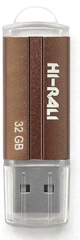 Накопичувач Hi-Rali Corsair 32GB USB 2.0 (HI-32GBCORBR) Bronze