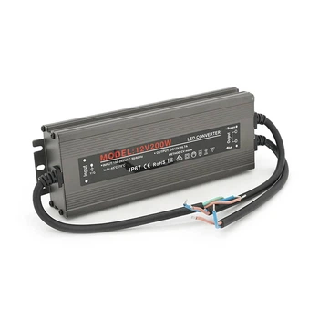 Імпульсний блок живлення герметичний Ritar RTPSW12-200 12В 16.5А (200Вт) IP67 1,0 кг (215*75*35 мм) (UG-12818)