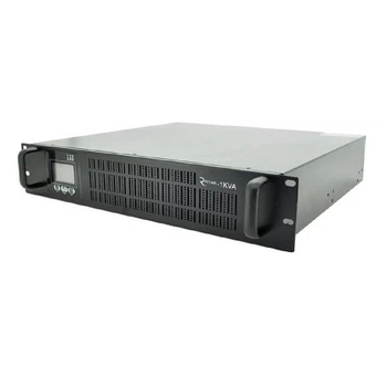 ДБЖ ONLINE Ritar RT-1KSLI-LCD, RACK 1000VA (1000Вт), LiFePO4 38.4V 276.48Wh 2000C, charge 4-12A, 110-300V, 10.7 kg (438*413*88), Q1