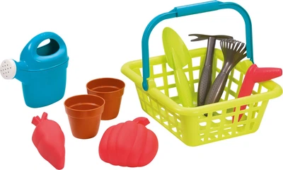 Zestaw do zabawy Ecoiffier Koszyk ogrodowy 10 szt. 4567 (3280250045670)