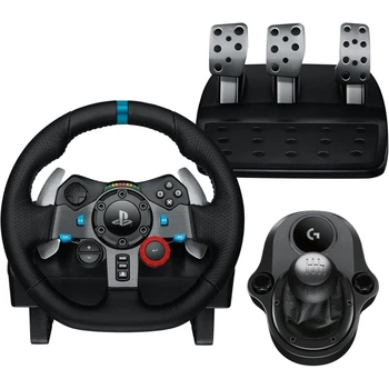 Руль и педали Logitech G29 Racing for PS4-5 and PC + Shifter