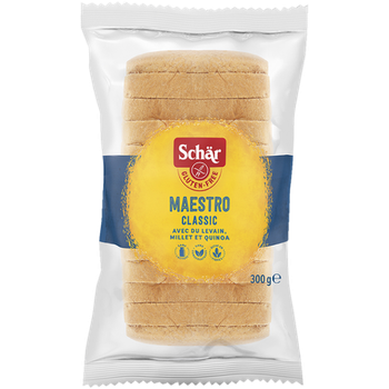 Хліб без глютену білий MAESTRO CLASSIC 300g
