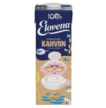 Овсяное молоко для кофе Barista 3% Elovena 1 л