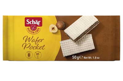 Вафли без глютена с ореховым кремом "Wafer Pocket" Dr. Schar 50 г