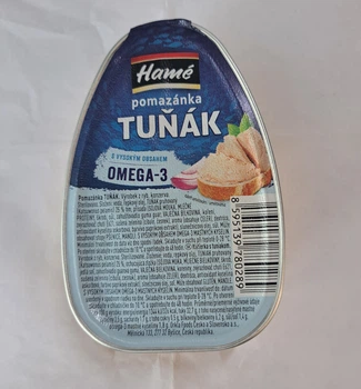 Паштет Hame з тунцем 100 г (8595139780289)