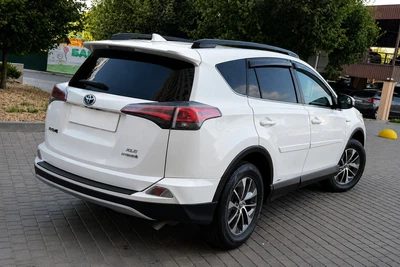 Рейлинги на крышу OEM черные (алюминий) для Toyota Rav 4 2013-2018 гг