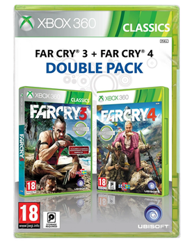 Игра Microsoft Xbox 360 Far Cry 3 + 4 Double Pack Английская Версия DVD 2шт