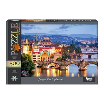 Пазли Danko Toys на 500 елементів — "Прага, Чехія" (C500-14-01/Г17)