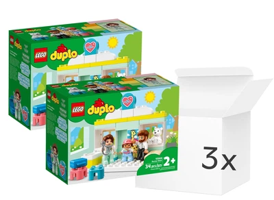Конструктор LEGO Duplo Визит к врачу 34 детали 3 шт (10968)