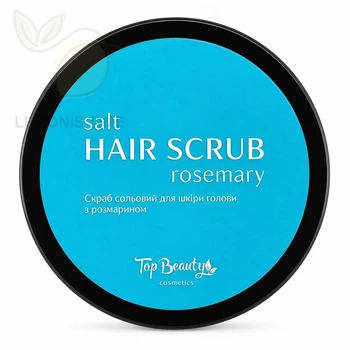 Скраб для кожи головы солевой с розмарином Top Beauty Salt Hair Scrub Rosemary, 250 мл