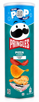 Чіпси Pringles Pizza зі смаком піци, 165 г