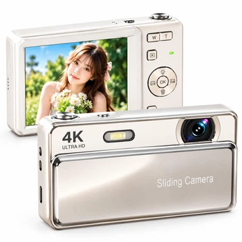 Цифровий фотоапарат M15 Чорний 5 Мп, 16× цифровий зум, CMOS, 2,8" IPS, автофокус, USB Type-C