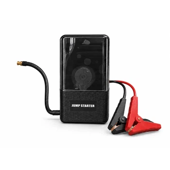 Пусковий пристрій 965A з компресором / Багатофункціональний автомобільний Jump Starter 12V 4в1 (насос 150 PSI, Power Bank, LED-ліхтар)