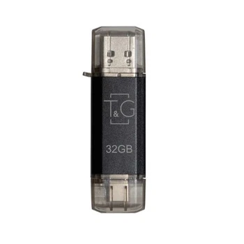 Флеш накопичувач T&G Star TG009TC Type C / USB 2.0 32GB Black