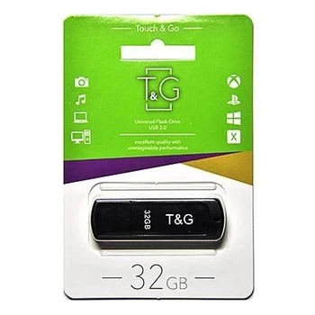Флеш накопичувач T&G Shorty TG011 USB 2.0 32GB Black