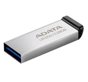 Флеш накопичувач ADATA UR350 USB 3.2 Gen 1 128GB Silver/Black