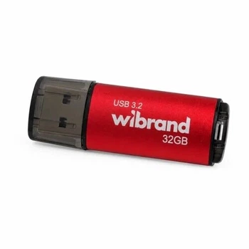 Флеш накопичувач Wibrand Ladybug USB 3.2 Gen 1 32GB Red