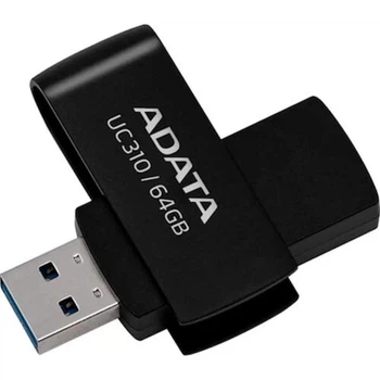 Флеш накопичувач ADATA UC310 USB 3.2 Gen 1 64GB Black