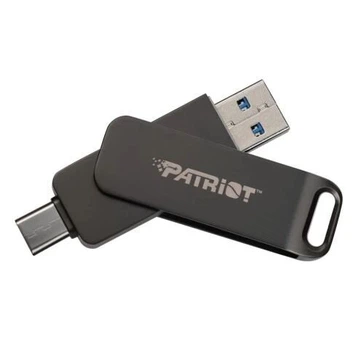 Флеш накопичувач Patriot Rage R550 Type C / USB 3.2 Gen 1 64GB Black