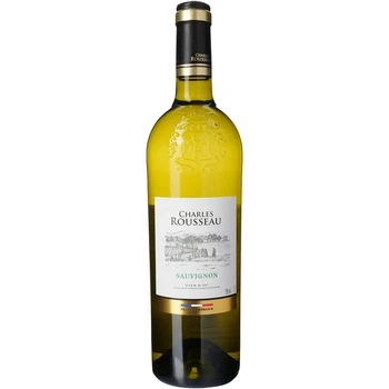 Вино Франція біле сухе Ch. Rousseau Sauvignon, 0.75 л