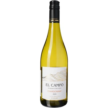 Вино Чилі біле сухе El Campo Chardonnay, 0.75 л