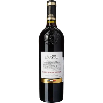 Вино Франція черв. сухе Ch. Rousseau Cabernet Sauvignon, 0.75 л