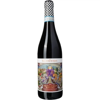 Вино Італія черв. сухе SalvaTerra Valpolicella Ripasso DOC Classico Superiore 2023, 0.75 л