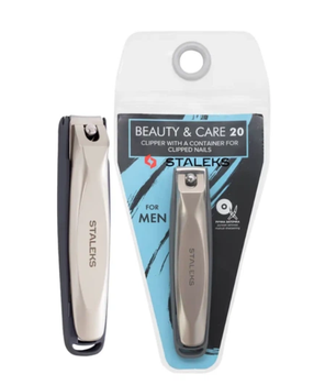 Книпсер для ногтей с контейнером Staleks BEAUTY&CARE 20 KBC-20