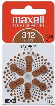 Bateria Maxell PR41 (312) 6BS ZINC AIR (4043752334524)