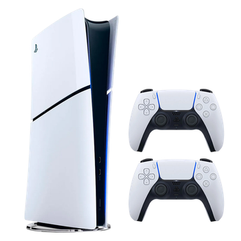 Консоль Sony PlayStation 5 Slim Digital Edition 1TB + Геймпад DualSense White Б/В
