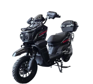 Електроскутер Corso BlackFury BF-755147 (1) двигун 2800W, акумулятор літій-залізо-фосфатний 72V/40Ah, в коробці - Чорний