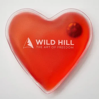 Карманная грелка-сердце для рук Wild Hill Hand Warmer L многоразовая красная (10,7*10,2 см) (COPY)