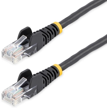 Патч-корд Startech Cat5e U/UTP (UTP) RJ-45 5 m Black (45PAT5MBK)