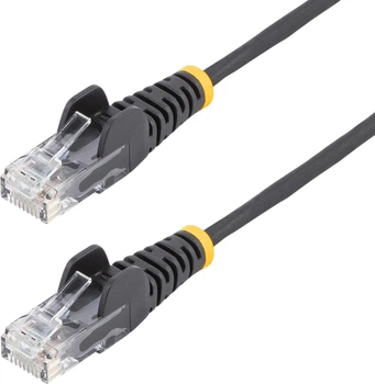 Patchcord Startech Cat 6 U/UTP (UTP) RJ-45 2 m Black (N6PAT200CMBKS)