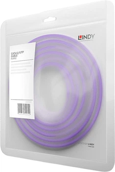 Патч-корд Lindy Cat 6 U/UTP (UTP) RJ-45 2 m Purple (4002888481236)