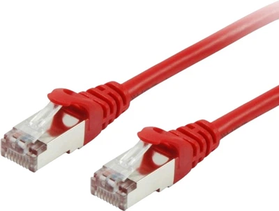 Patchcord Equip Cat 6 S/FTP (S-STP) RJ-45 15 m Red (4015867107485)