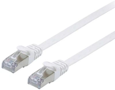 Патч-корд Equip Cat 6a U/FTP (STP) RJ-45 2 m White (4015867224618)