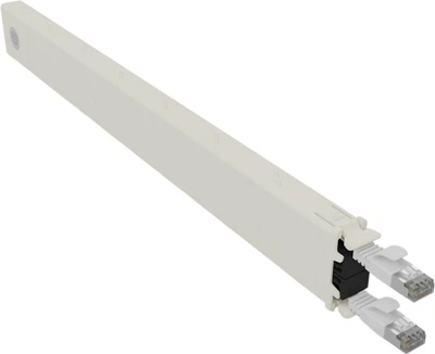 Патч-корд Patchbox Cat 6a U/FTP (STP) RJ-45 0.8 m White (CONEX8STPWH)