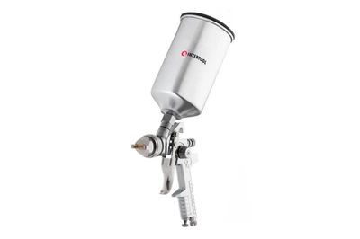 Пневмопістолет лакофарбовий HVLP Intertool верхній бак 1000 мол x 1.3 мм (PT-0107)